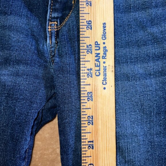 Old Navy Kids Sz 10 Straight Leg Built-in Flex Built-in Tough Blue Jeans (Q) - Picture 3 of 8